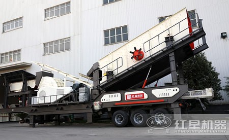 車載流動錘式破碎機多少錢？產量多高？