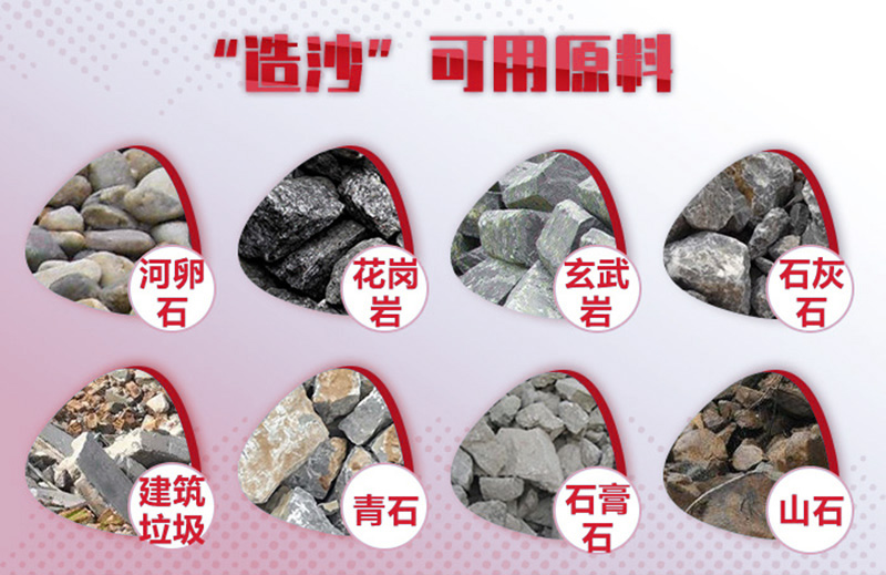 造沙原料多種多樣，購機(jī)要多思量