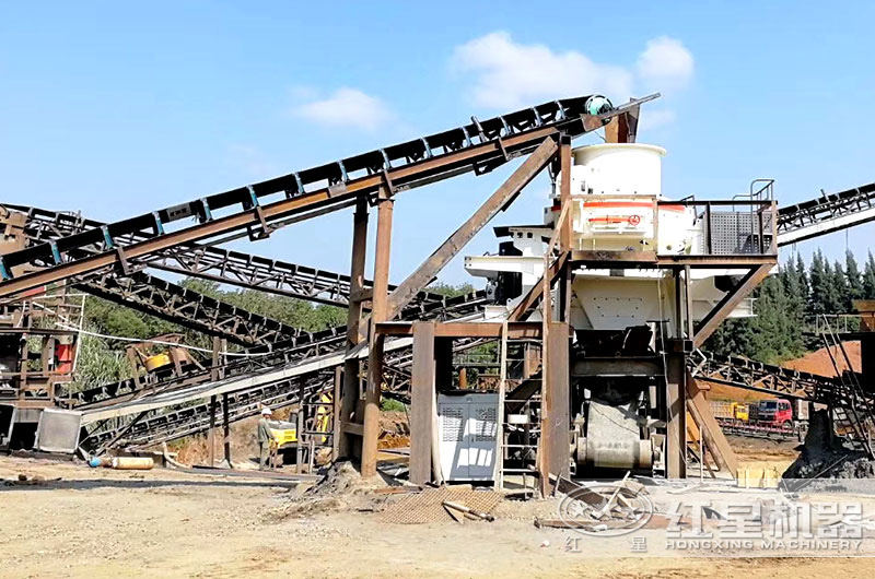 制砂機成品粒型好，成品多用于建筑工程，道路基建